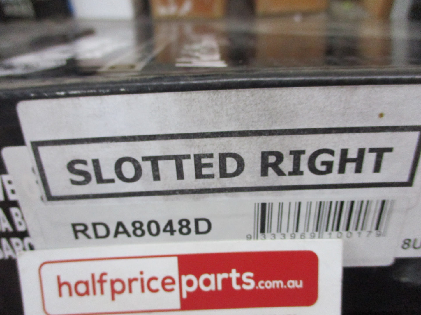 RDA Rear Disc Brake Rotors (Pair) Slotted-Dimpled Suits Mercedes Benz CLS-Class New Part