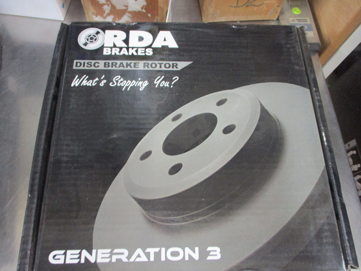 RDA Front Disc Brake Rotors (Pair) Slotted-Dimpled Suits Renault Grand Scenic New Part