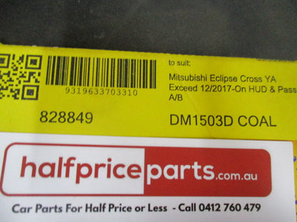 Shevron Genuine Dash Mat Suits Mitsubishi YA Eclipse Cross - New Part