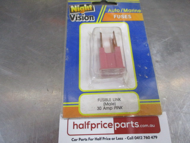 Night Vision 30 Amp Pink Fusible Link New Part