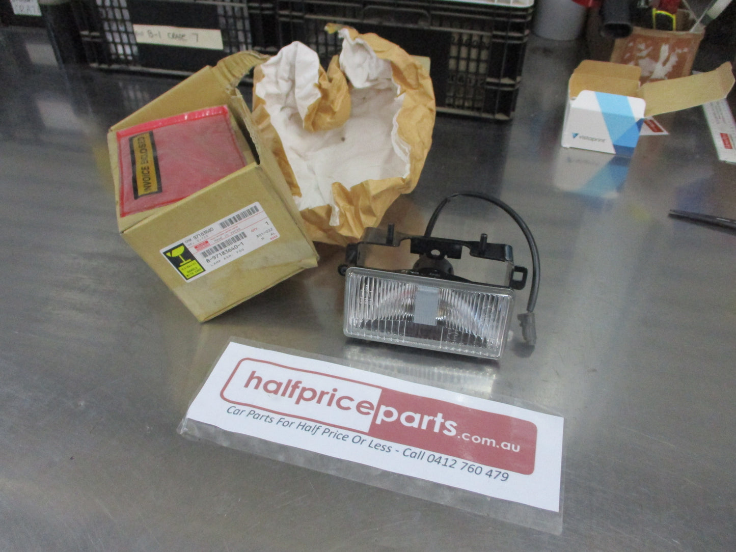 Holden Jackaroo Genuine Front Fog Light With Bracket New Part