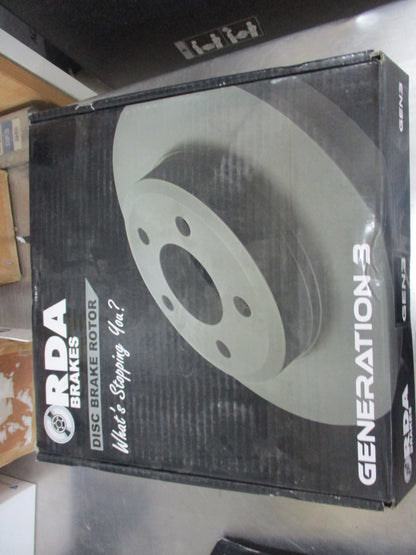 RDA Front Disc Brake Rotors (Pair) Suits Chrysler 300C/300 EXCL-SRT New Part