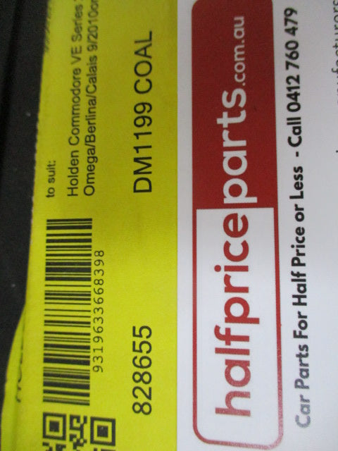 Shevron Dash Mat (Grey) Suits Holden VE Commodore Sedan/Wagon - New Part