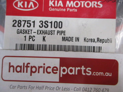Kia Forte/Optima/Rondo/Carnival/Sorento/Soul/Sportage/Stinger Genuine Exhaust Pipe Gasket New Part