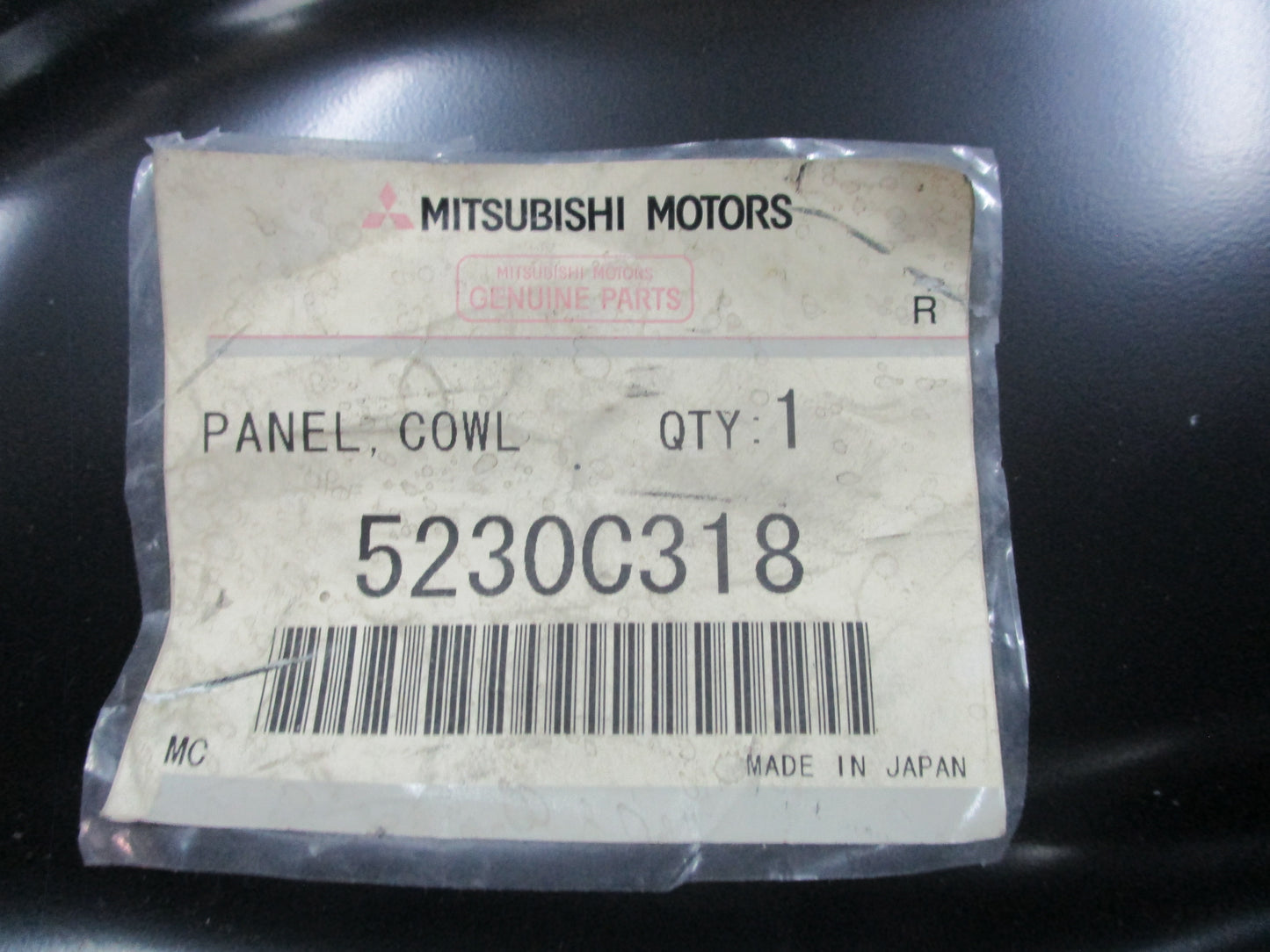 Mitsubishi 380 Genuine Cowl Top Lower Panel New Part