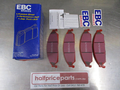 ECB Ceramic Front Brake Pad Set (Red Stuff) Suits BA/BF/FG/LTD/Territory SX/SY/SZ New Part