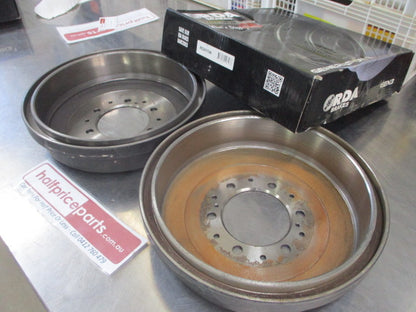 RDA Rear Drum Brakes (SOLD AS PAIR SURFACE RUST REDUCED PRICE)Suits Toyota 4Runner/Hilux/Surf New Part