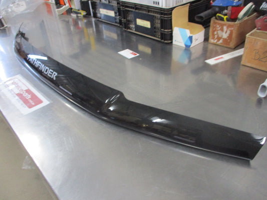 Nissan R51 Pathfinder Genuine Smoked Bonnet Protector Kit New Part