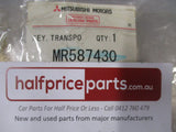 Mitsubishi Lancer Evolution Genuine Transponder Key Blank New Part