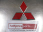 Mitsubishi Fuso Genuine Front Bumper Grille Emblem (Red & Chrome) New Part
