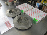 RDA Rear Disc Rotors Slotted-Dimpled Suits Lexus CT New Part