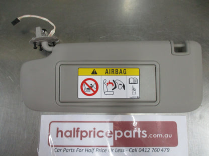 Holden Cruze Genuine Left Hand (Passenger) Sun Visor New Part
