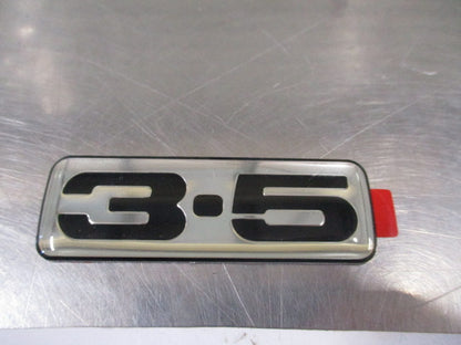 Mitsubishi Magna Genuine Front Guard Chrome 3.5 Emblem New Part