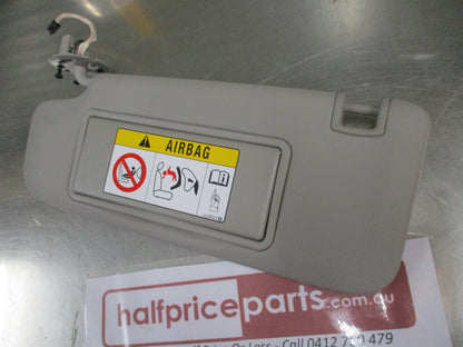 Holden Cruze Genuine Left Hand (Passenger) Sun Visor New Part