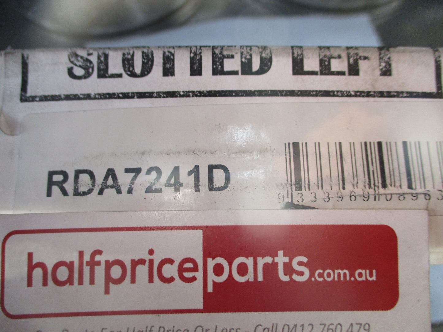 RDA Rear Disc Brake Rotors (Pair) Suits Kia Rio New Part