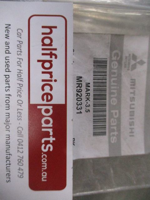 Mitsubishi Magna Genuine Front Guard Chrome 3.5 Emblem New Part