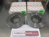 RDA Front Disc Rotors Slotted-Dimpled Suits Toyota Lite Ace New Part