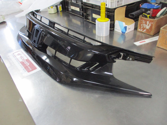 Honda Civic FC RS Genuine Front Grille Assembly (Piano Black) New Part