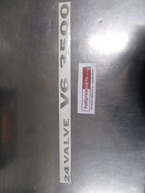 Mitsubishi Pajero Genuine Silver 24 Valve V6 3500 Decal New Part