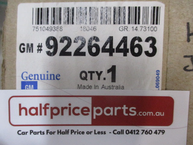 Holden VF SS Commodore Genuine Jet Black Right Hand Body Lock Pillar Garnish Molding New Part