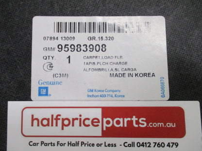 Holden Barina Genuine Rear Carpet - New Part