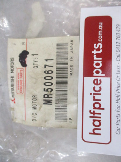 Mitsubishi Pajero Genuine Rear Heater Control Motor New Part