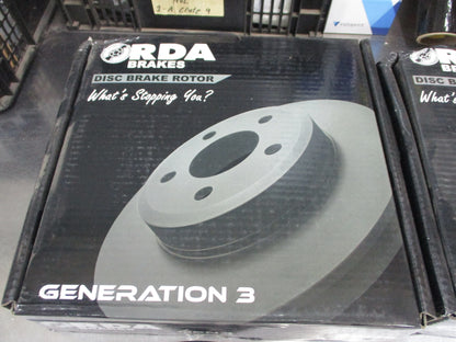 RDA Rear Disc Brake Rotors (Pair) Suits Hyundai IX35/Tucson/Trajet/Kia Sportage New Part