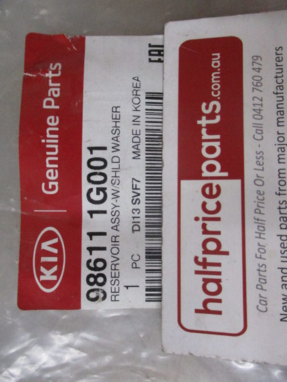 Kia Rio/Hyundai Accent  Genuine Windshield Washer Tank New Part