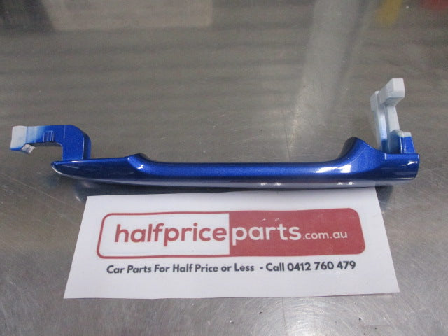 Mitsubishi Outlander/Lancer Genuine Left Hand Front Outer Door Handle (Factory Blue)  New Part