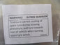 Nissan Navara NP300 Genuine Owners Manual Sticker Tyre/Wheel New