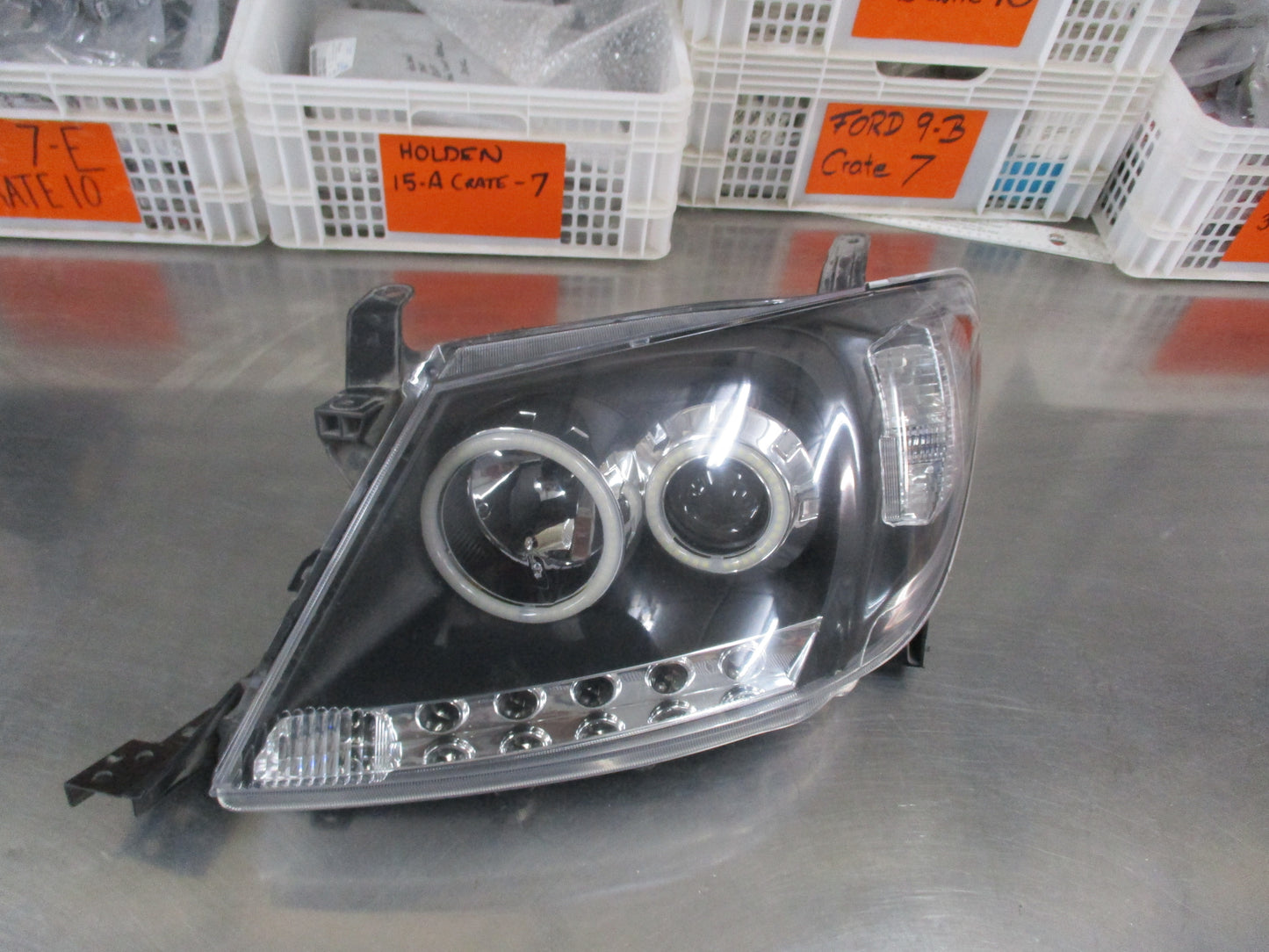 Toyota Hilux Aftermarket Zeon Passenger Side Headlight Used Untested
