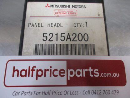 Mitsubishi Lancer Genuine Right Hand Front Headlight Support Panel New Part