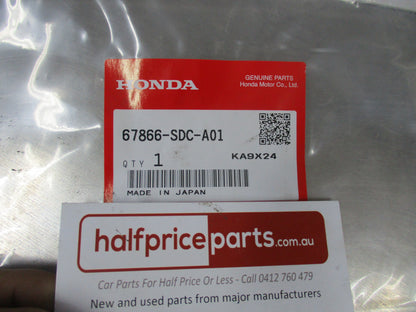 Honda Accord Genuine Left Hand Rear Centre Door Sash Tape New Part