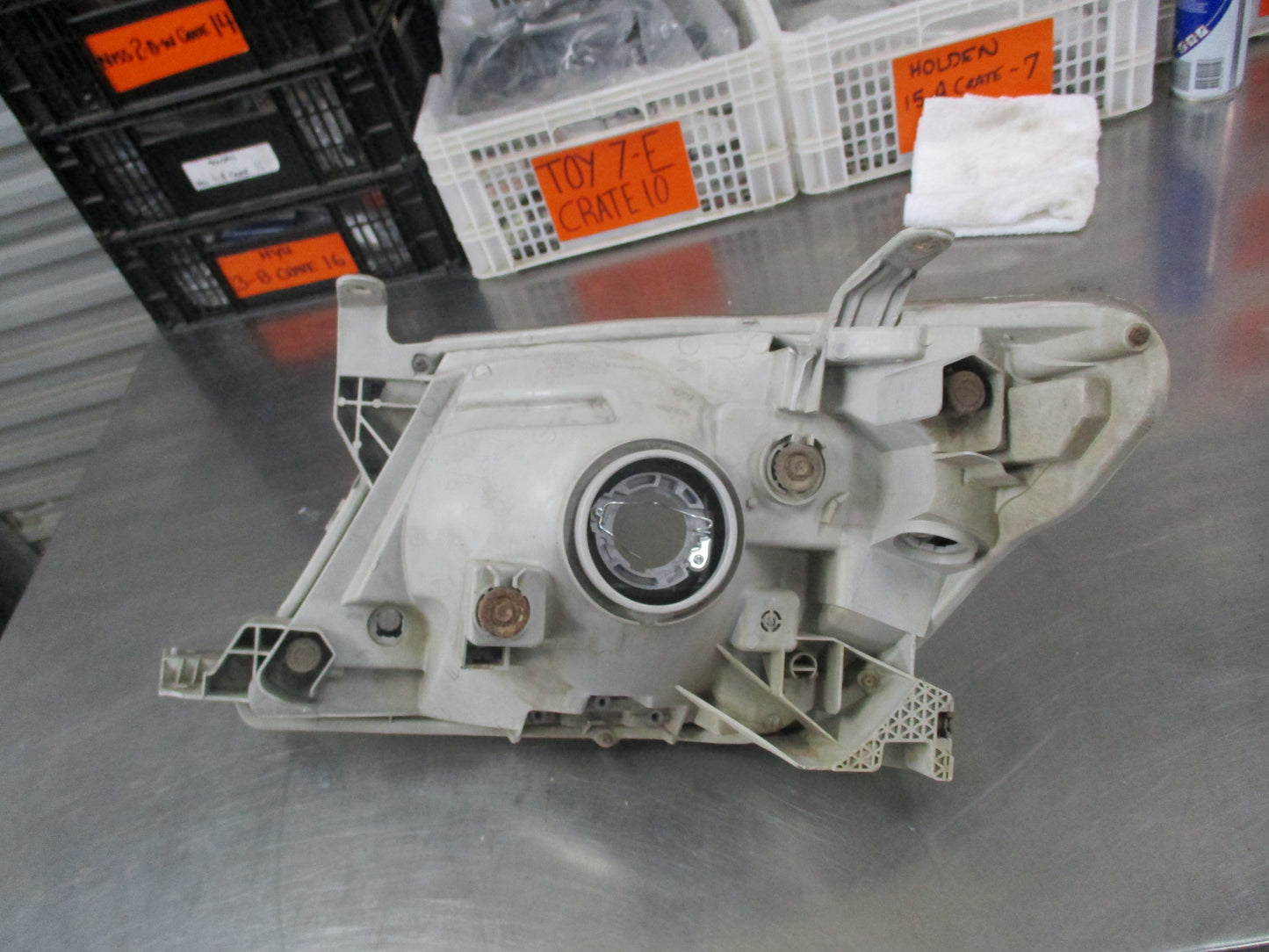 Toyota Hilux Genuine Drivers Headlight Lens Used