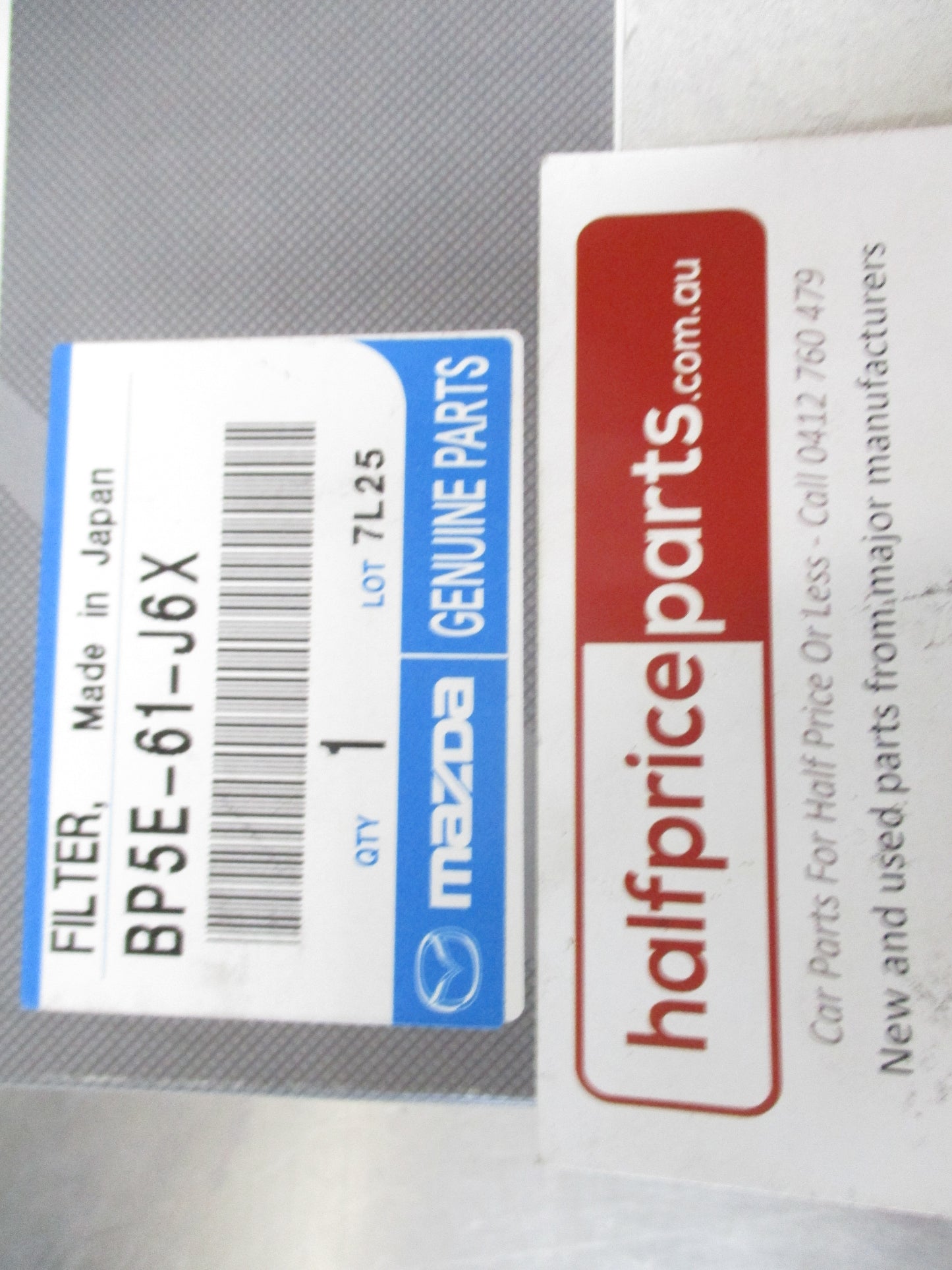Mazda BK 3 Genuine Cabin Filter Set New Part