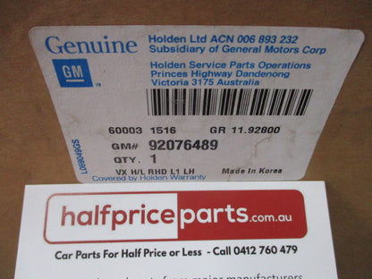 Holden VX Commodore/Executive/Acclaim/VU Ute Genuine Left Hand Front Headlight New Part