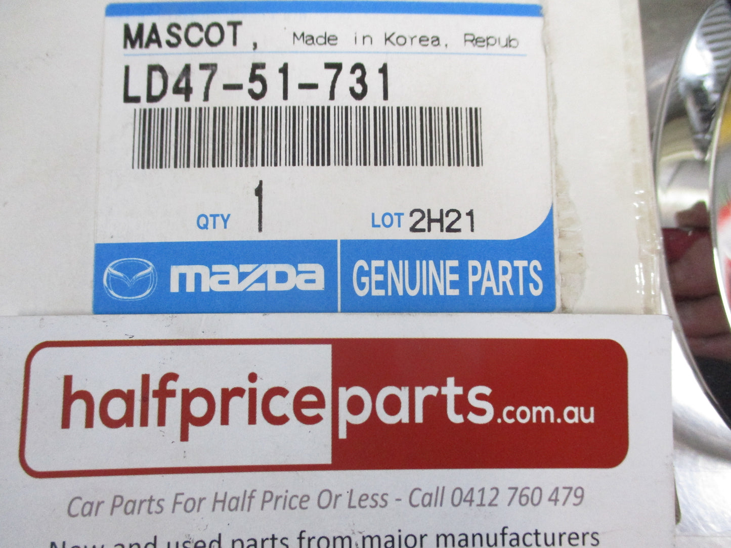Mazda 3/6/MPV Genuine Front Grille Emblem New Part