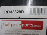 RDA Front Disc Brake Rotors (Pair) Slotted-Dimpled Suits Opel Insignia/SAAB 9-5 New Part