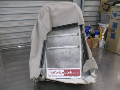 Holden VZ Commodore Monaro Genuine Right Hand Seat Back Leather Trim - New Part