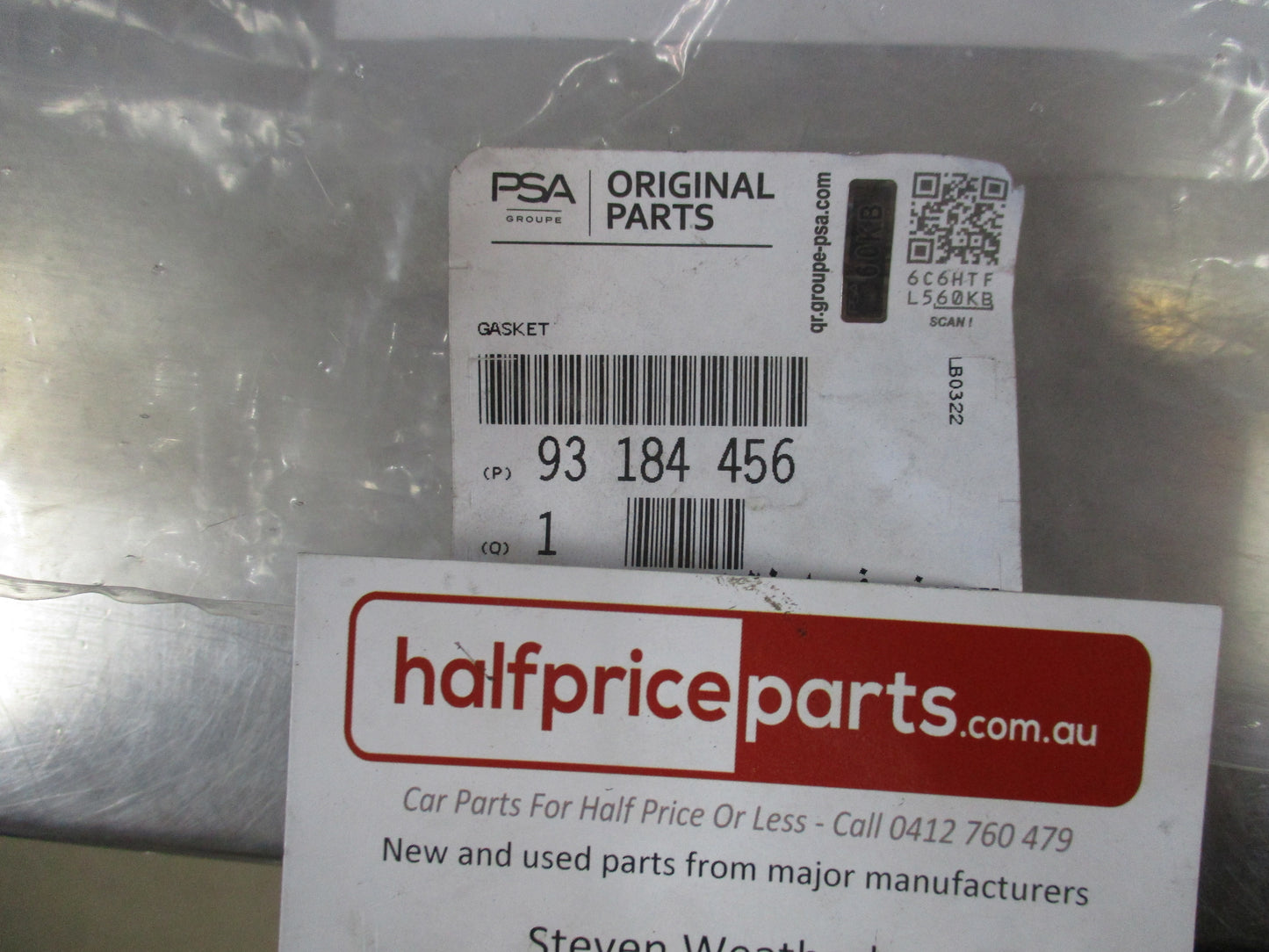 SAAB 9-3 Genuine Rocker Cover Gasket New Part