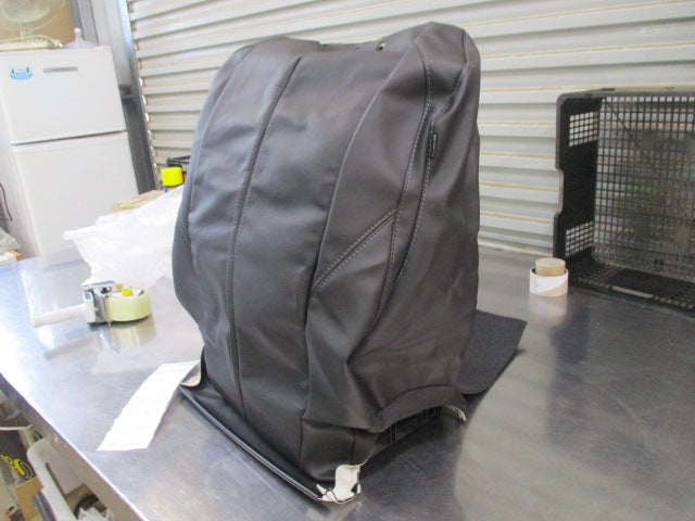 Holden RG Colorado 7 Genuine Passenger Front Black Leather Seat Back Trim - New Part