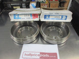 RDA Rear Brake Drums (Pair) Standard Suits Holden Frontera UT 2.0 Ltr New Part