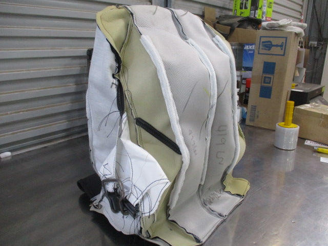 Holden RG Colorado 7 Genuine Passenger Front Black Leather Seat Back Trim - New Part