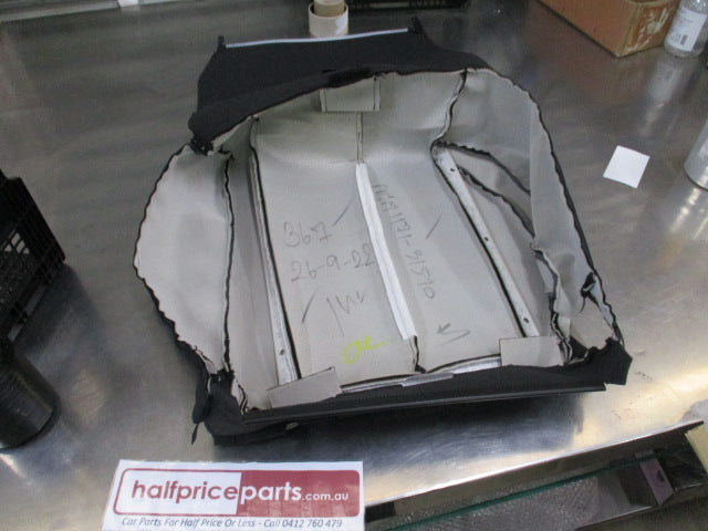 Holden RG Colorado Genuine 2ND Row Drivers Side Seat Cover Trim - New Part
