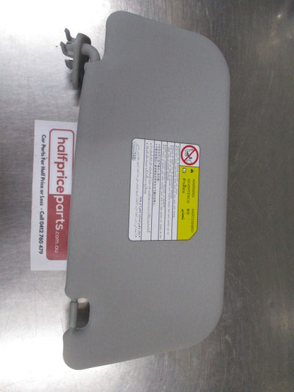 Mitsubishi Lancer Genuine Left Hand (Passenger) Sun Visor With Mirror New Part