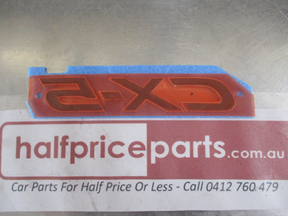 Mazda CX-5 Genuine Chrome Tail Gate Emblem New Part