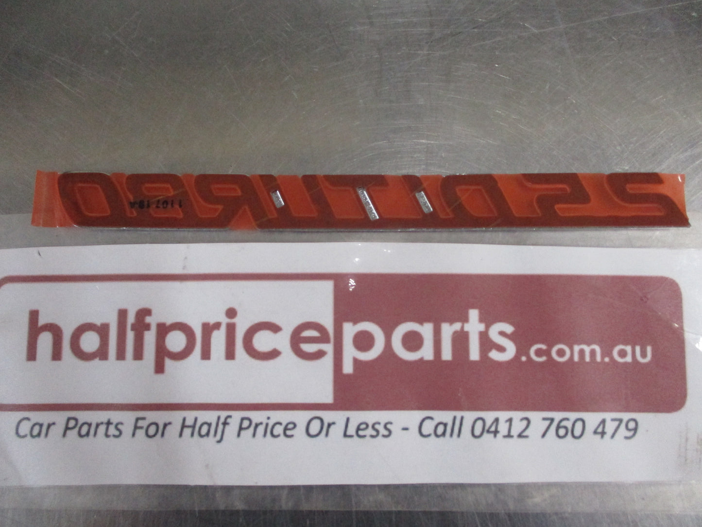 Mazda BT-50 Genuine Front Door Emblem 2.5DI Turbo New Part