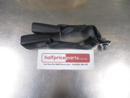 Mitsubishi 380 Genuine Right Hand Rear Inner Seat Belt Buckles (Black) New Part