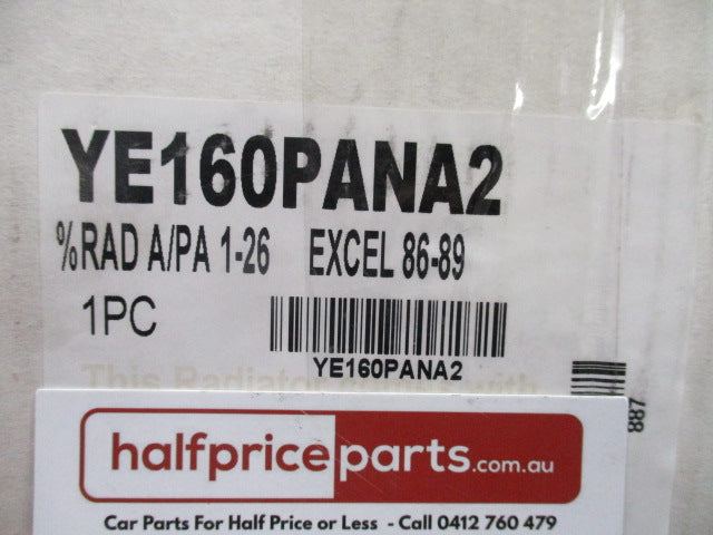Sixty Nine Radiator Suits Automatic Hyundai Excel - New Part