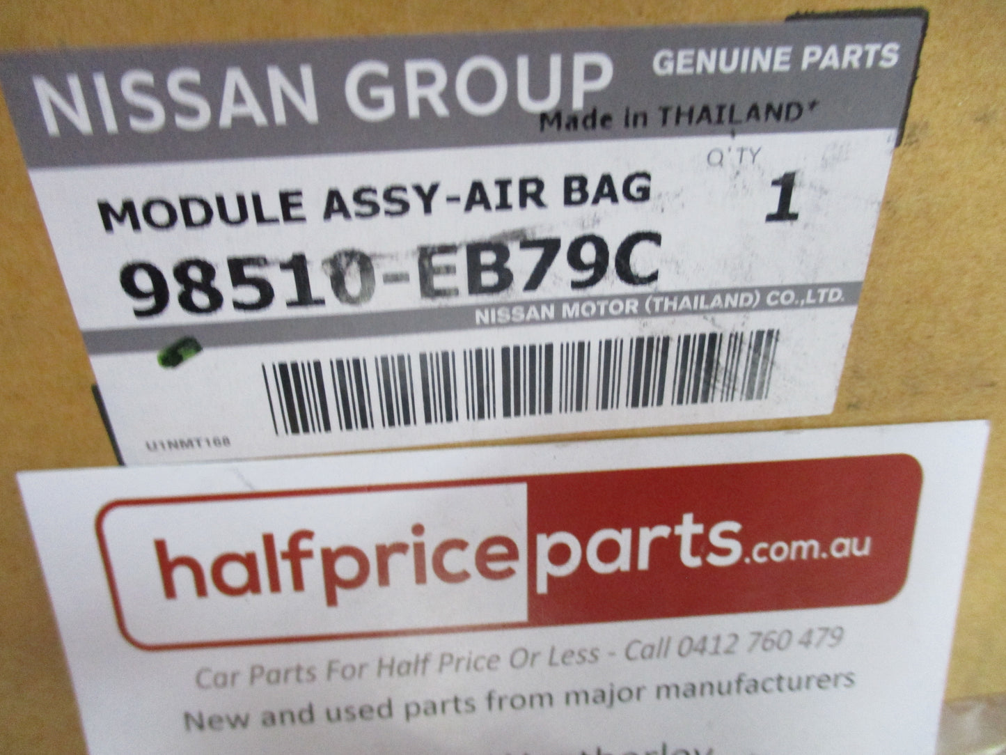 Nissan Navara D40 Genuine Steering Wheel Air Bag Assembly New Part